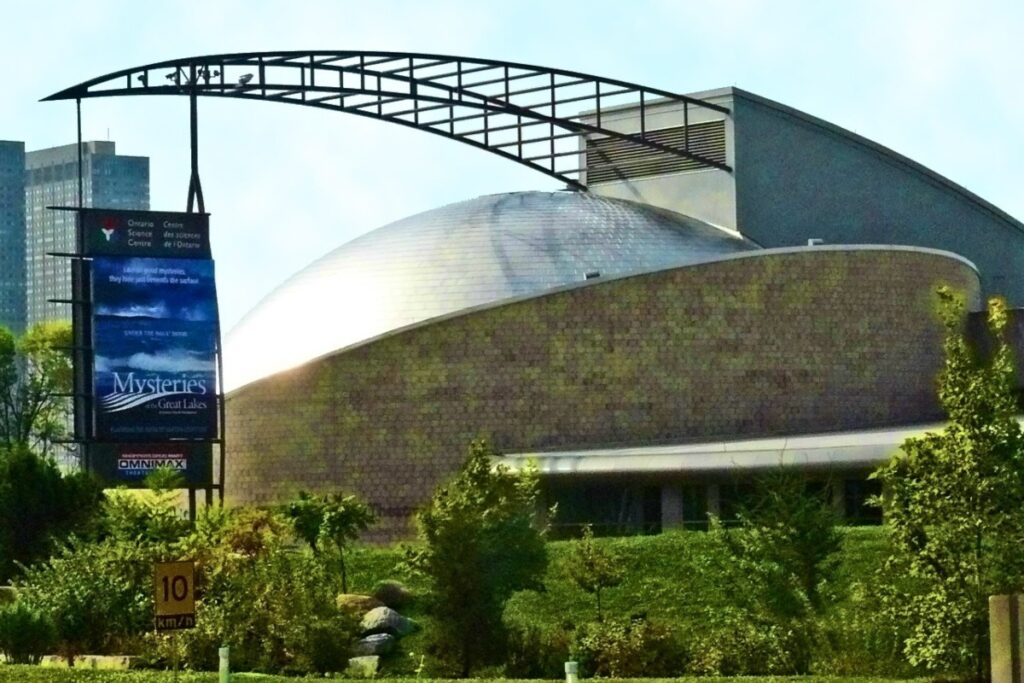 Ontario science centre IMAX theatre